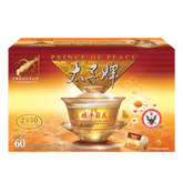 Prince of Peace American Ginseng Tea with Chrysanthemum, Twin Pack (2 boxes X 30 bags)